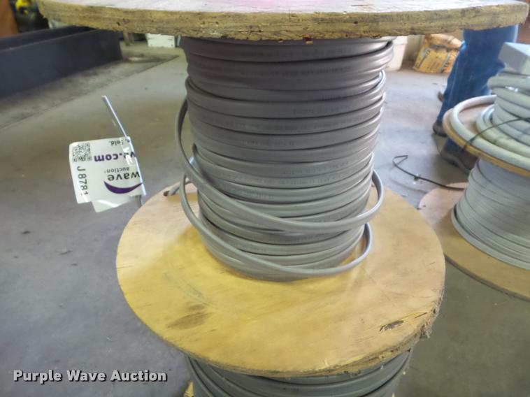 image for item J8781 (2) spools of 10/2 wire with ground