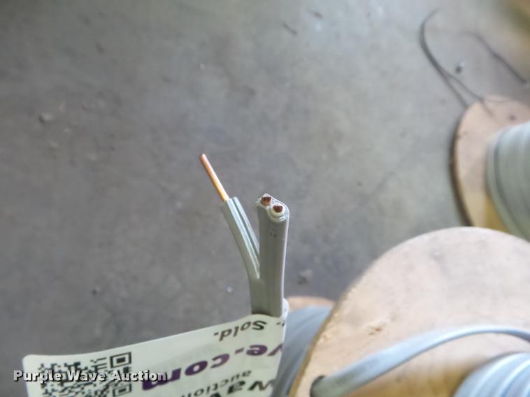 image for item J8781 (2) spools of 10/2 wire with ground
