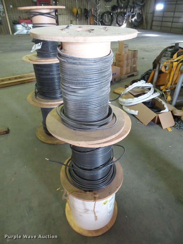 (3) spools of no. 6 water line tracer wire in WaKeeney, KS Item J8783