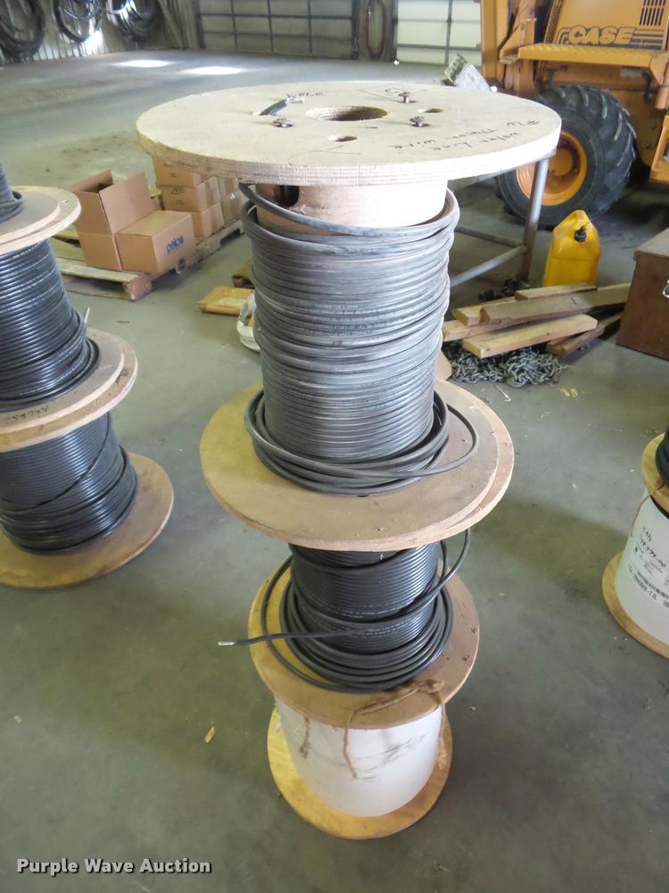 (3) spools of no. 6 water line tracer wire in WaKeeney, KS Item J8783