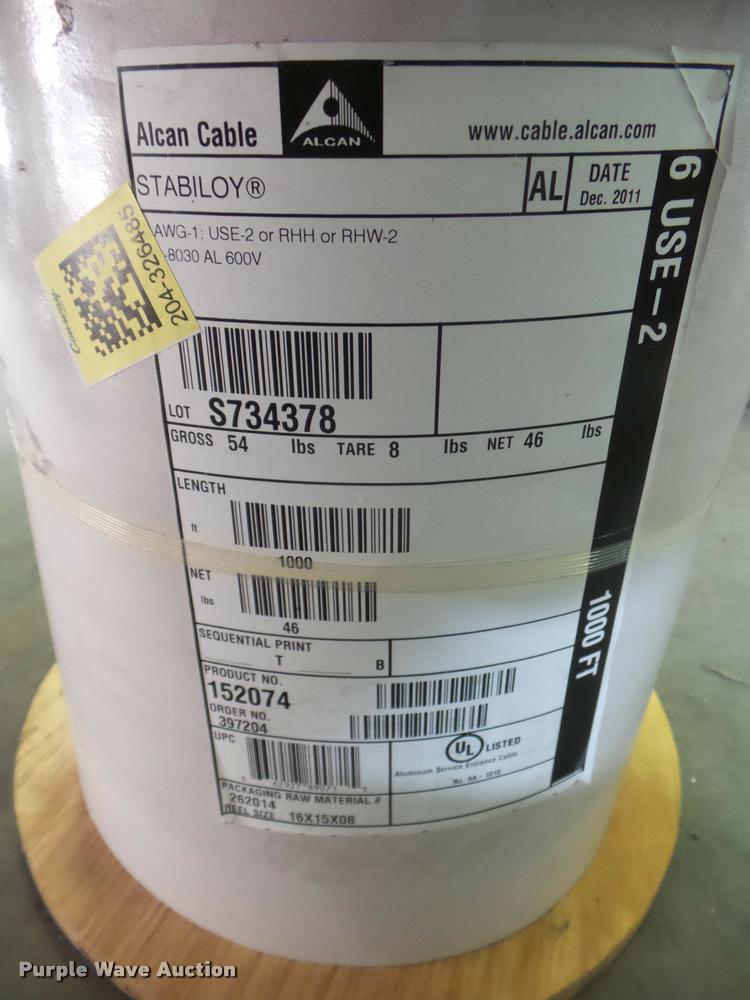 (3) spools of no. 6 water line tracer wire in WaKeeney, KS Item J8783