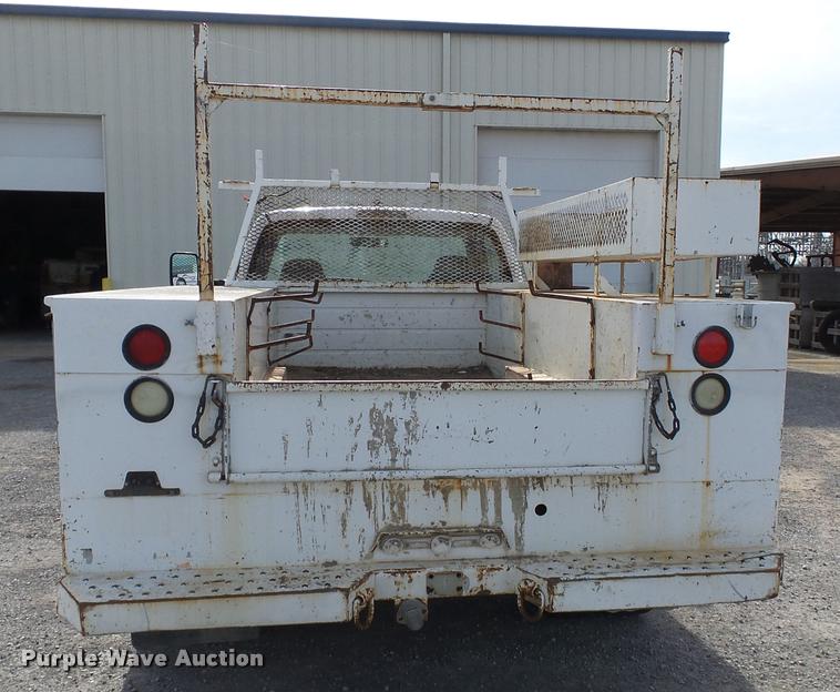 image for item K3392 2002 Dodge Ram 3500 utility truck