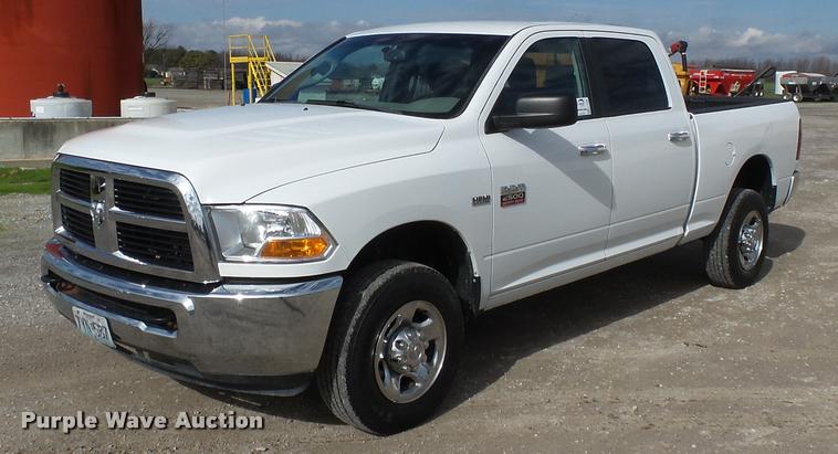 image for item K3398 2012 Dodge Ram 2500 Quad Cab pickup truck