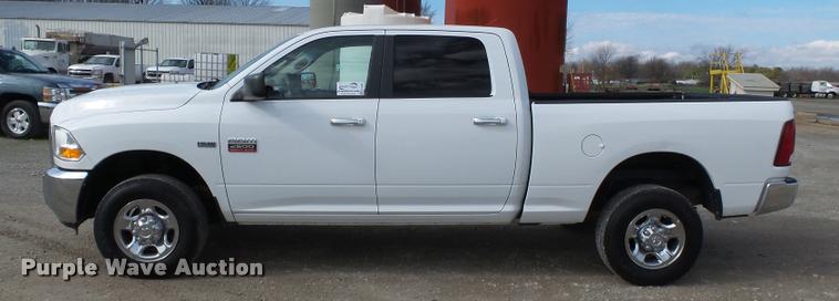 image for item K3398 2012 Dodge Ram 2500 Quad Cab pickup truck