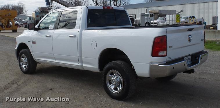 image for item K3398 2012 Dodge Ram 2500 Quad Cab pickup truck