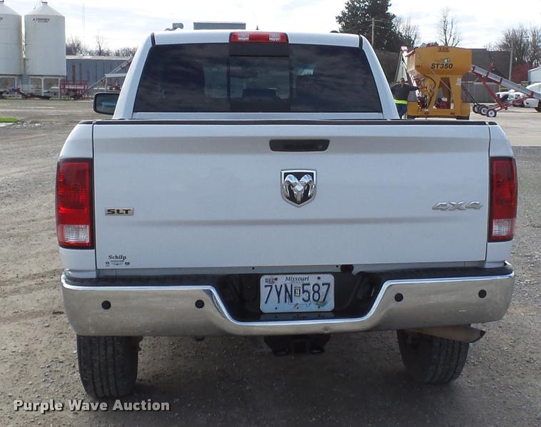 image for item K3398 2012 Dodge Ram 2500 Quad Cab pickup truck