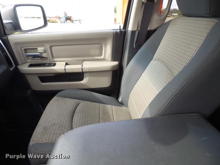 image for item K3398 2012 Dodge Ram 2500 Quad Cab pickup truck