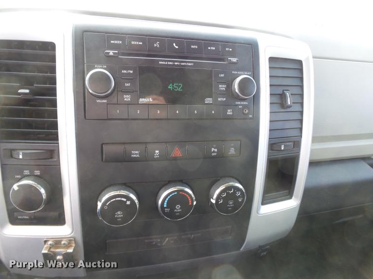 image for item K3398 2012 Dodge Ram 2500 Quad Cab pickup truck