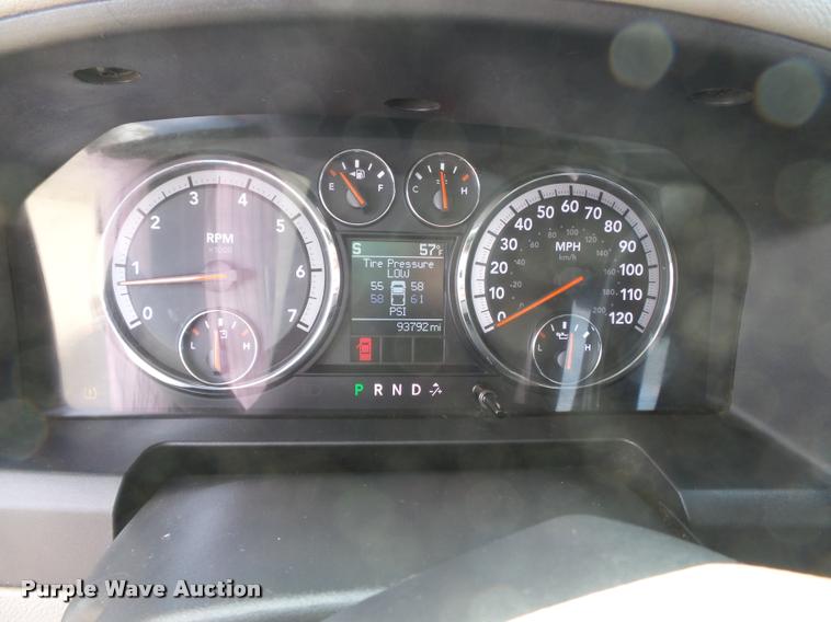 image for item K3398 2012 Dodge Ram 2500 Quad Cab pickup truck