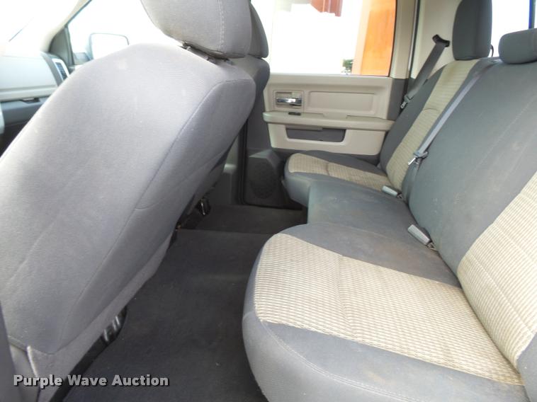 image for item K3398 2012 Dodge Ram 2500 Quad Cab pickup truck