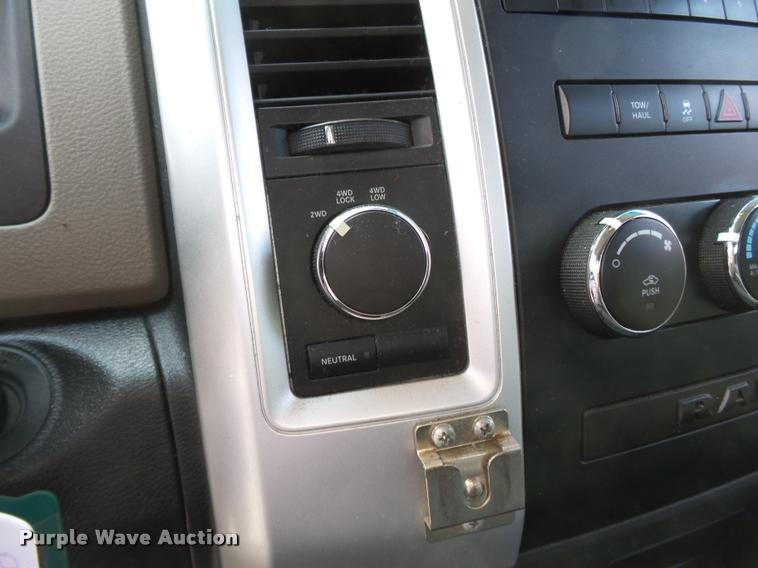 image for item K3398 2012 Dodge Ram 2500 Quad Cab pickup truck