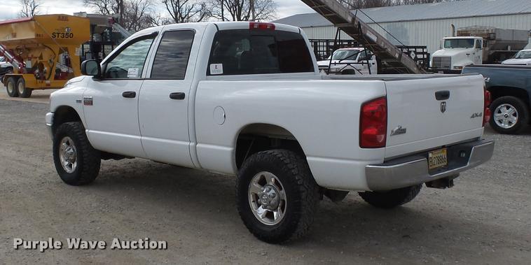 image for item K3403 2008 Dodge Ram 2500 Quad Cab pickup truck