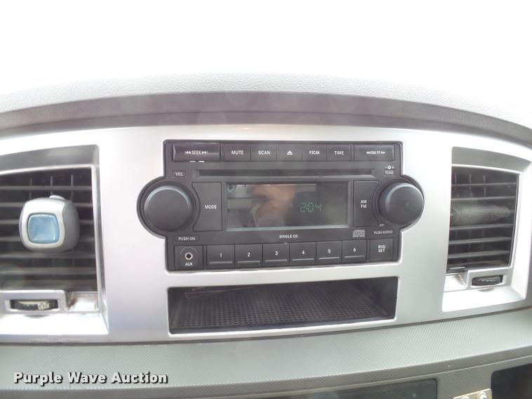 image for item K3403 2008 Dodge Ram 2500 Quad Cab pickup truck