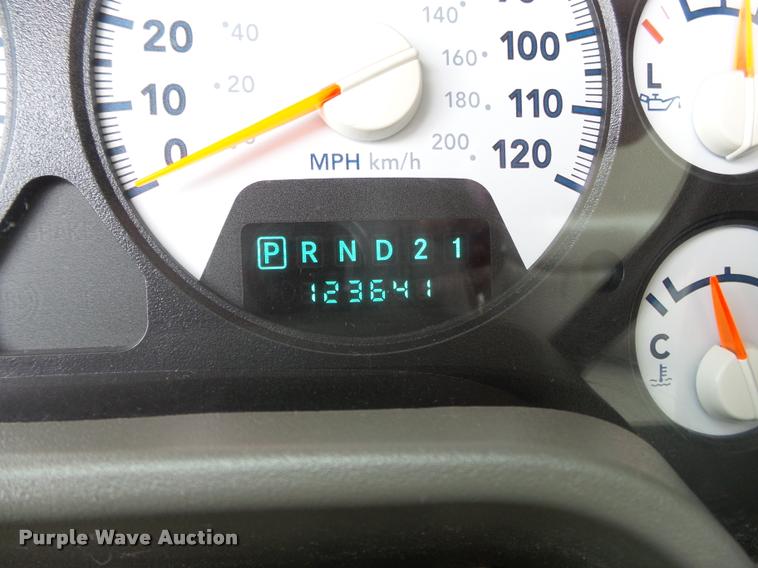 image for item K3403 2008 Dodge Ram 2500 Quad Cab pickup truck