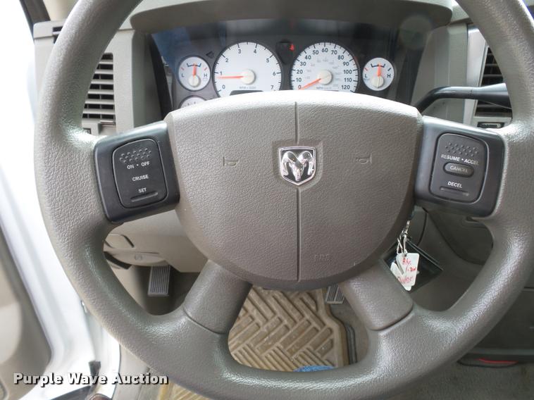 image for item K3403 2008 Dodge Ram 2500 Quad Cab pickup truck