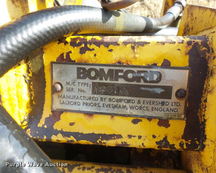 image for item L4523 Bomford Bushwacker boom mower