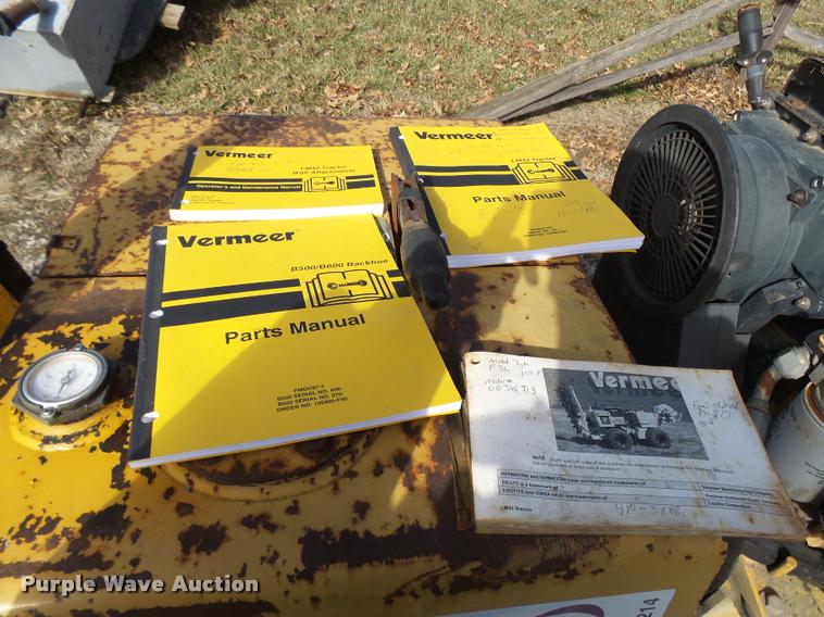 image for item L7214 1999 Vermeer LM42 vibratory plow