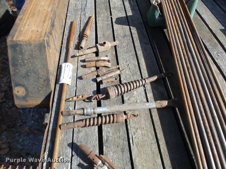Horizontal bore rods and bits in Richmond, MO Item L7216 sold