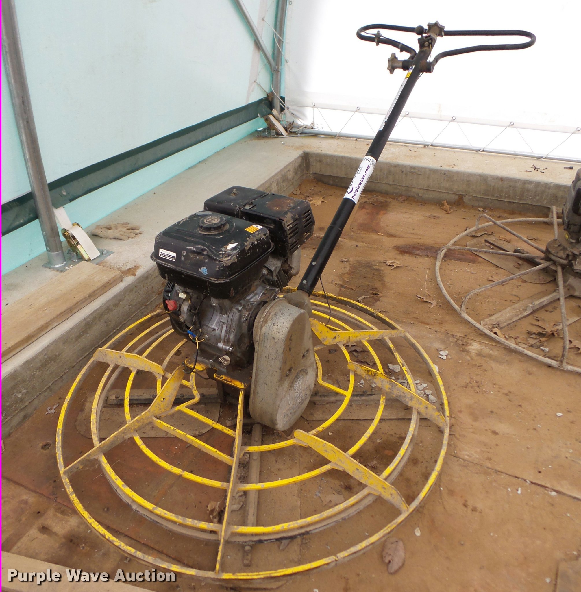 Wacker power trowel in Virginia, IL Item DA7286 sold Purple Wave