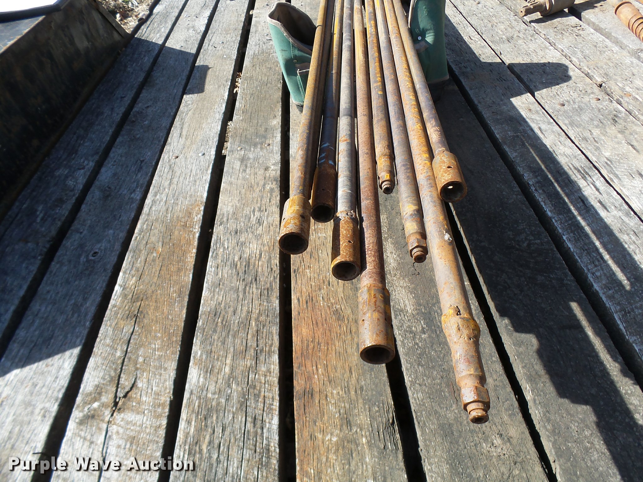 Horizontal bore rods and bits in Richmond, MO Item L7216 sold