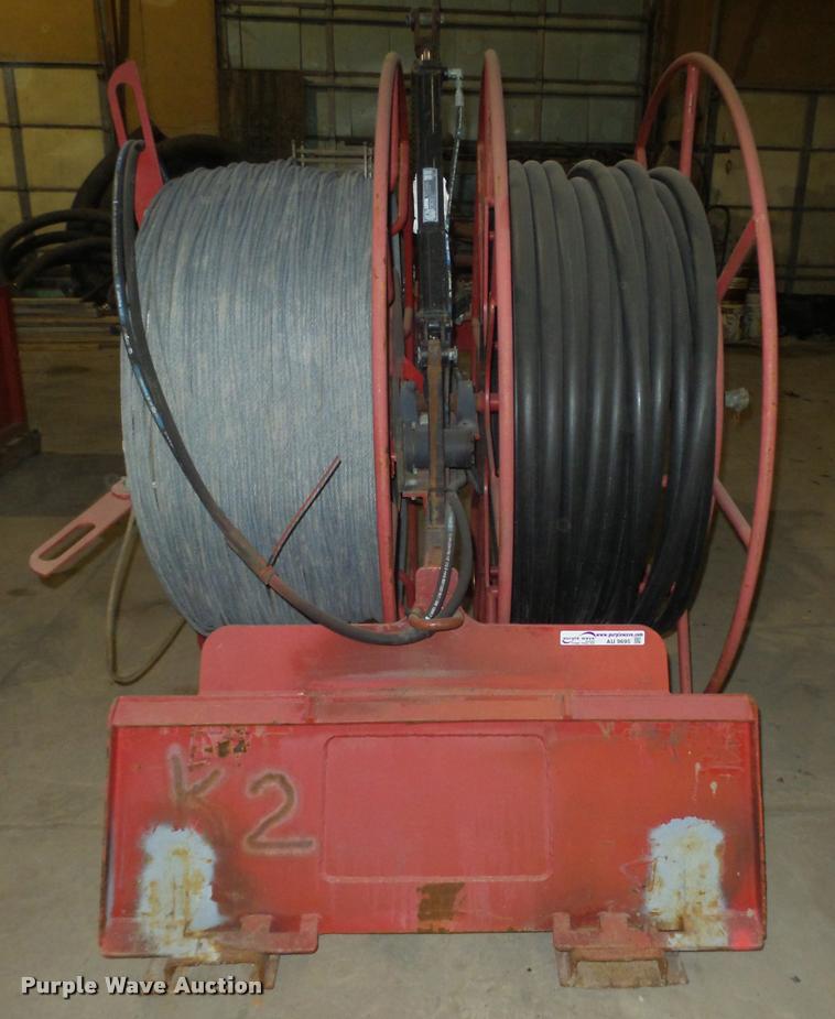 image for item AU9695 Mudslayer skid steer hydraulic reel