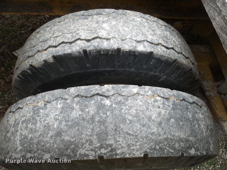 image for item BM9521 1969 Miller tilt deck equipment trailer