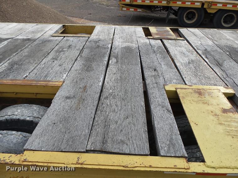 image for item BM9521 1969 Miller tilt deck equipment trailer