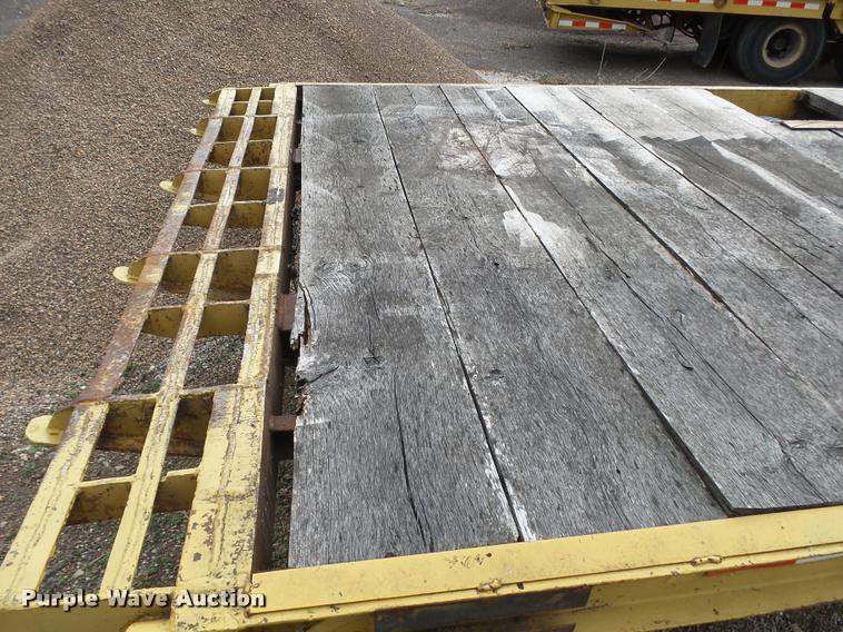 image for item BM9521 1969 Miller tilt deck equipment trailer