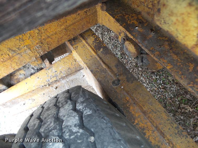 image for item BM9521 1969 Miller tilt deck equipment trailer