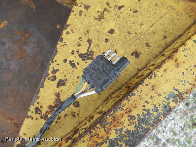 image for item BM9521 1969 Miller tilt deck equipment trailer