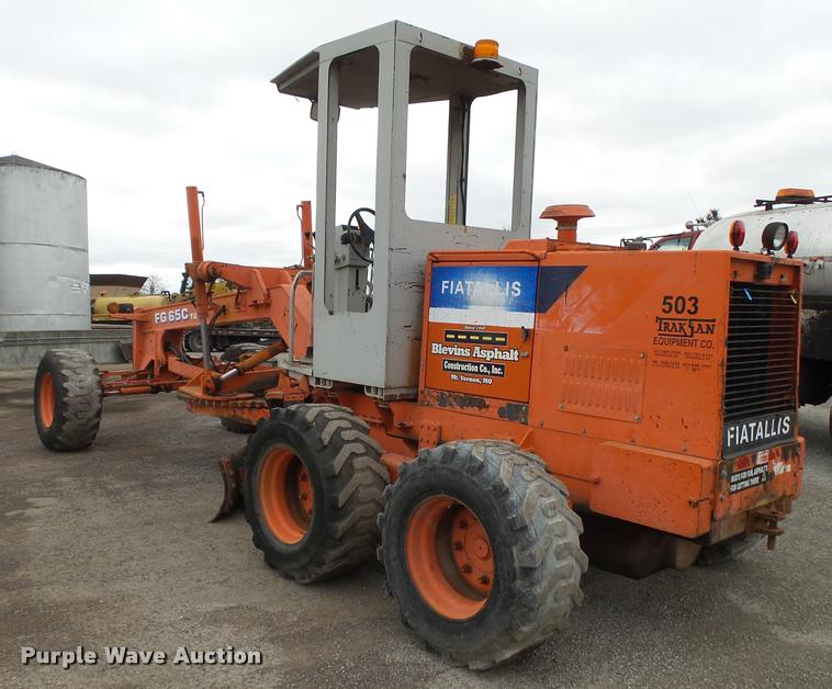 image for item BM9523 Fiat-Allis FG65C motor grader