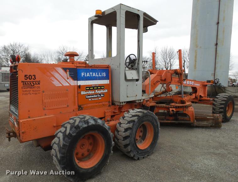 image for item BM9523 Fiat-Allis FG65C motor grader