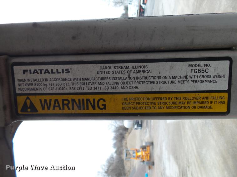 image for item BM9523 Fiat-Allis FG65C motor grader