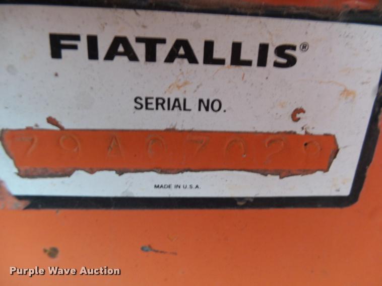 image for item BM9523 Fiat-Allis FG65C motor grader