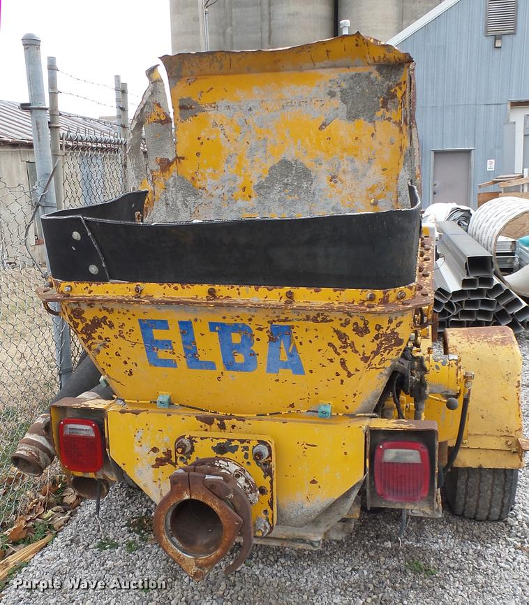 image for item BU9432 Elba concrete pump