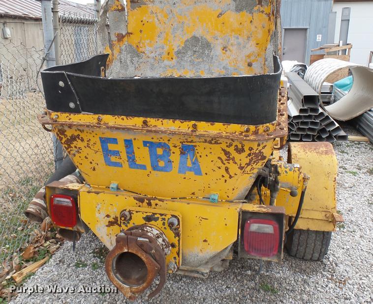 image for item BU9432 Elba concrete pump