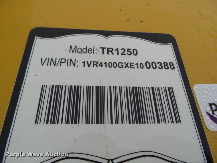 image for item CB9766 2014 Vermeer TR1250 trencher