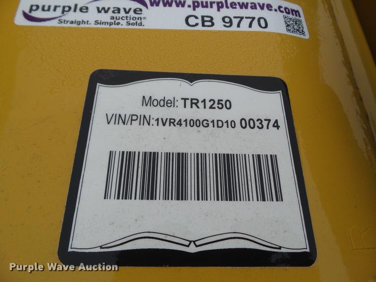 image for item CB9770 2013 Vermeer TR1250 trencher