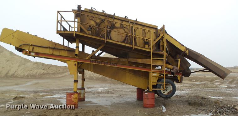 image for item CB9771 2002 CEC Roadrunner wash plant