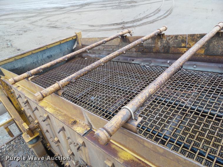 image for item CB9771 2002 CEC Roadrunner wash plant