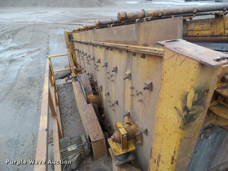 image for item CB9771 2002 CEC Roadrunner wash plant