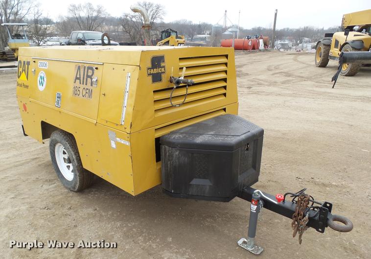 image for item CB9795 2006 Sullivan Palatek D185Q air compressor