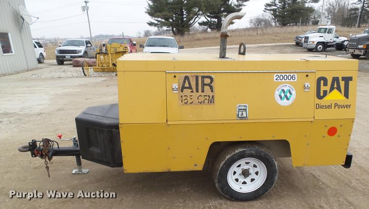 image for item CB9795 2006 Sullivan Palatek D185Q air compressor