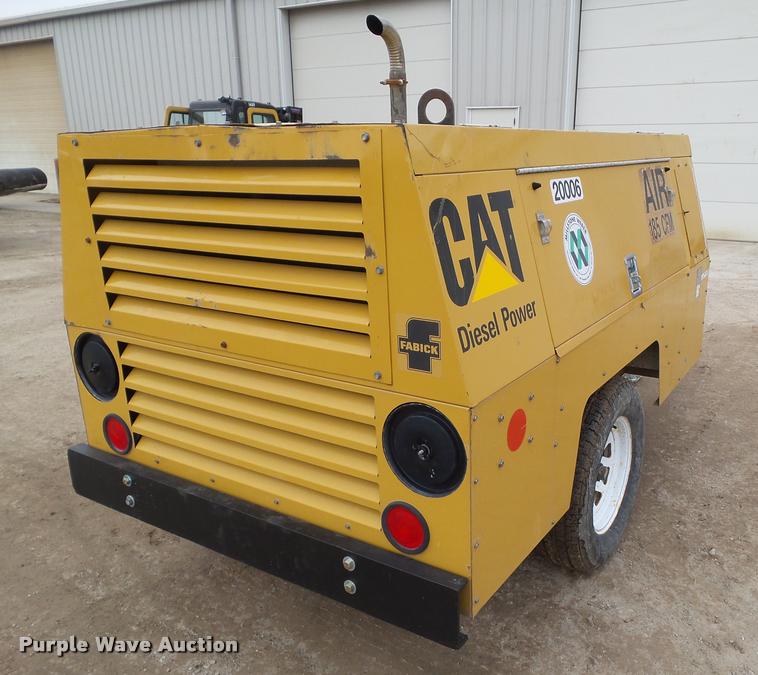 image for item CB9795 2006 Sullivan Palatek D185Q air compressor