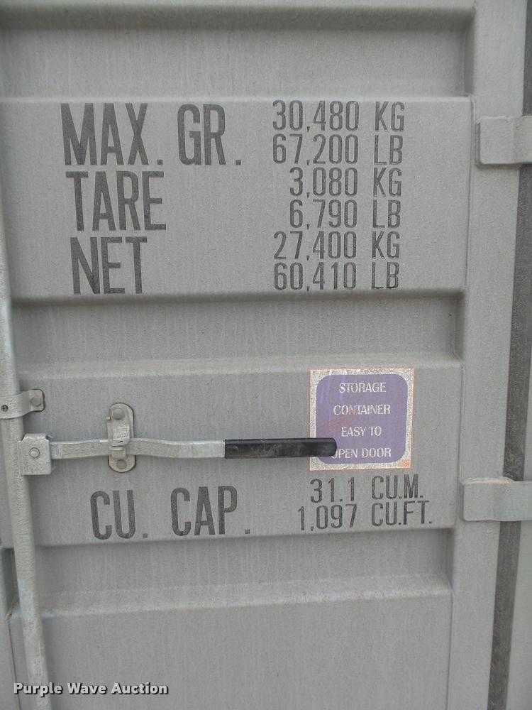 image for item DA0528 2016 storage container