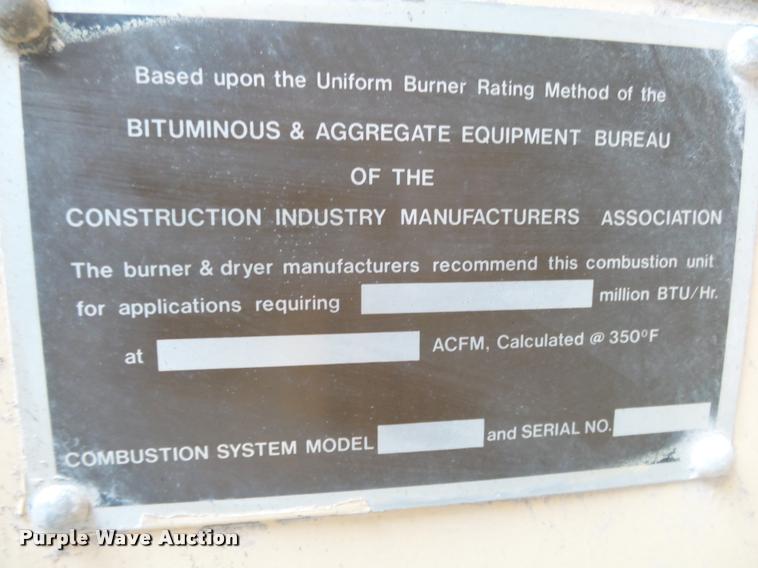 image for item DA2515 Astec PDDC-735C hot mix plant