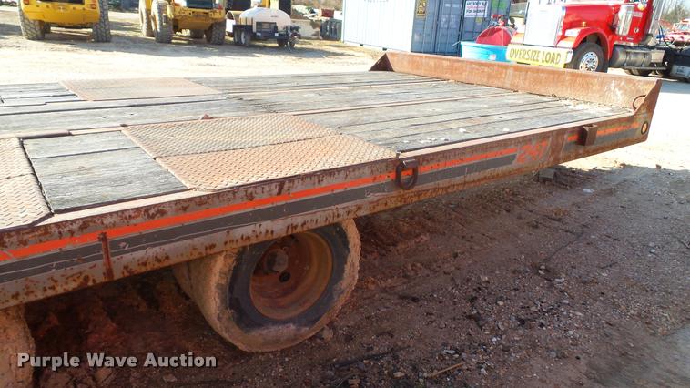 image for item DA2524 1991 Interstate 24T tilt deck equipment trailer