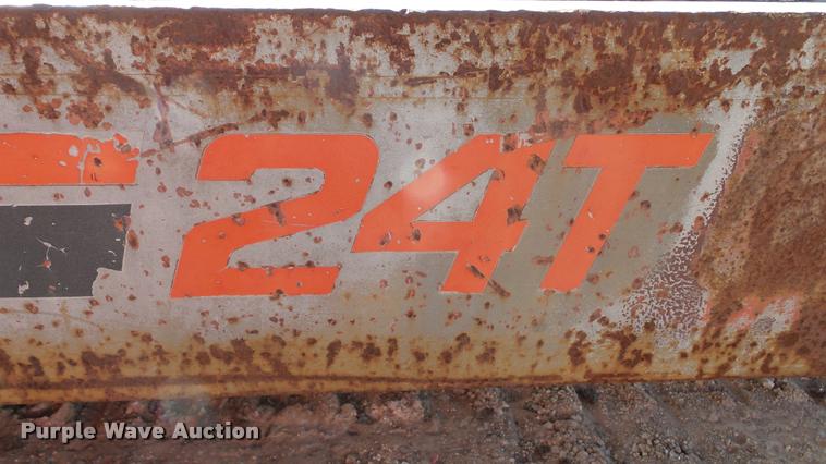 image for item DA2524 1991 Interstate 24T tilt deck equipment trailer