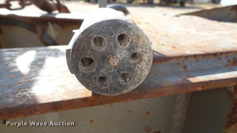 image for item DA2524 1991 Interstate 24T tilt deck equipment trailer