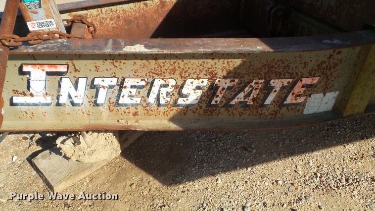 image for item DA2524 1991 Interstate 24T tilt deck equipment trailer